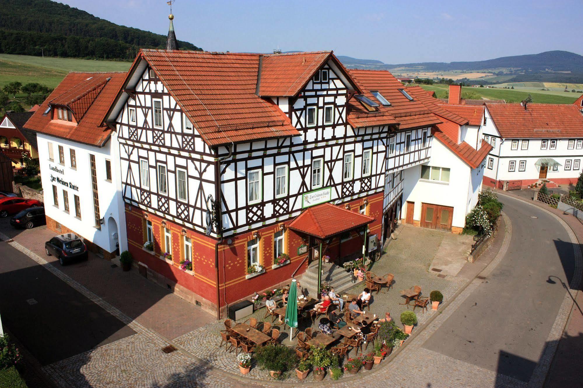 Landhotel Zur Gruenen Kutte Bernshausen Exterior foto